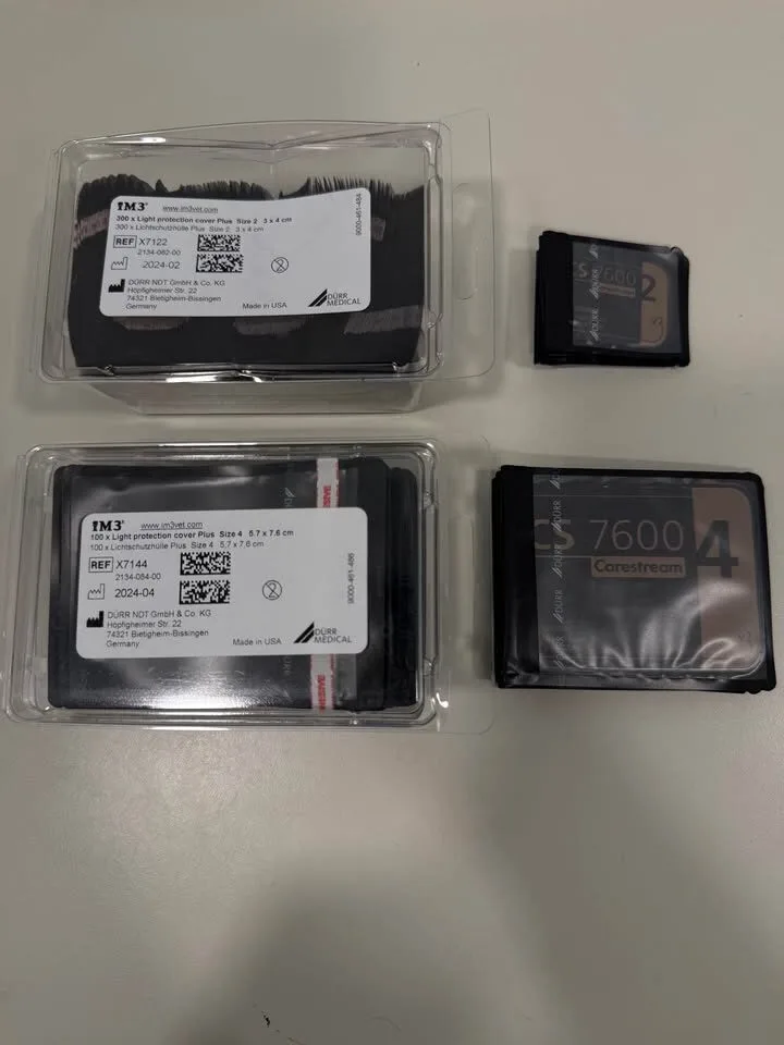 Dentale Röntgen plaatjes + hoesjes Carestream CS7600 verschillende maten!, foto 6